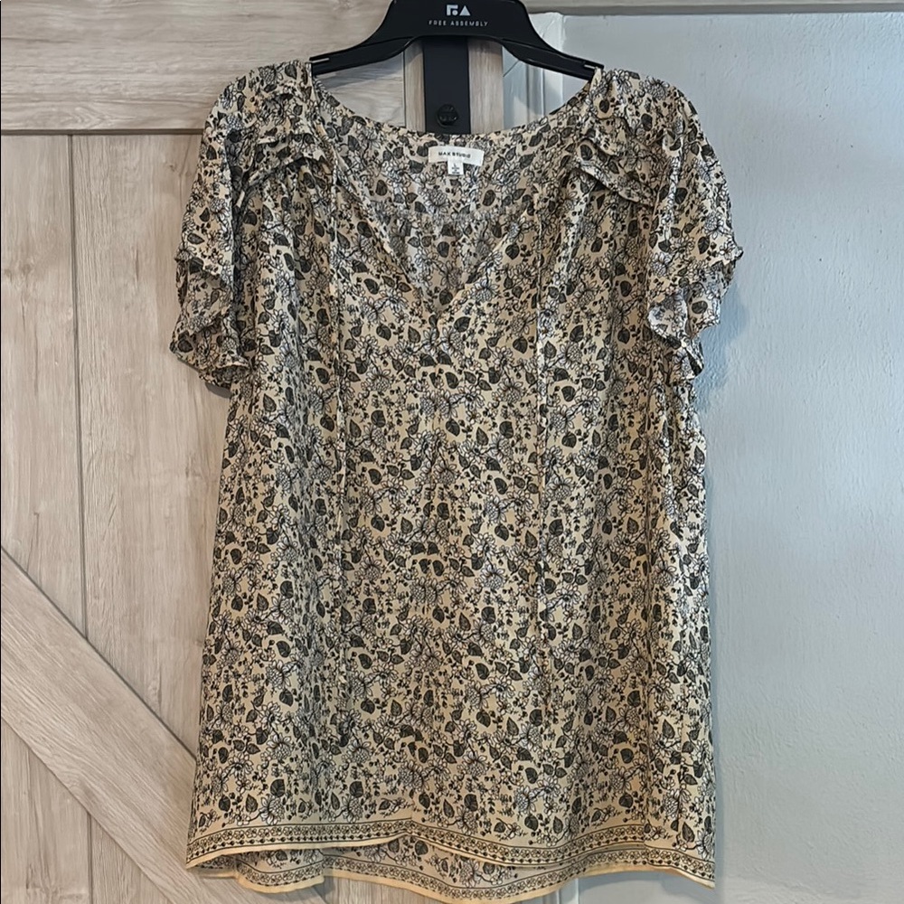 Floral Print Women's Top